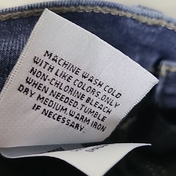 Hudson Colette Midrise Skinny Jean Size 26 Dark Blue Distressed Stretch Denim - Picture 10 of 11